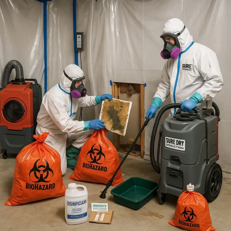 Contaminated Water Handling Protocols process in Sainte Genevieve County, MO